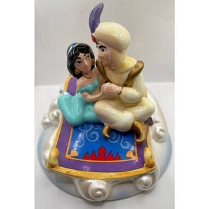 Walt Disney‎ Schmid Aladdin Musical Figurine A Whole New World WORKS